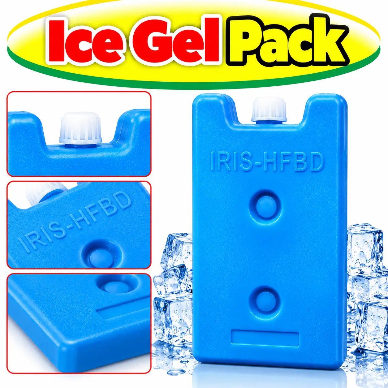 ভ্যাকসিন কুলার বক্সের আইস জেল প্যাক | Vaccine Cold Box Ice Pack